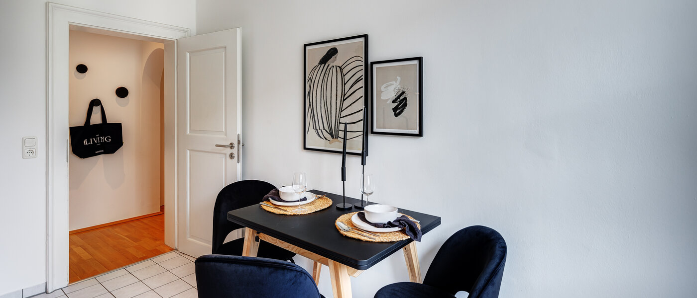 квартира München Lehel 05 кухня 13584