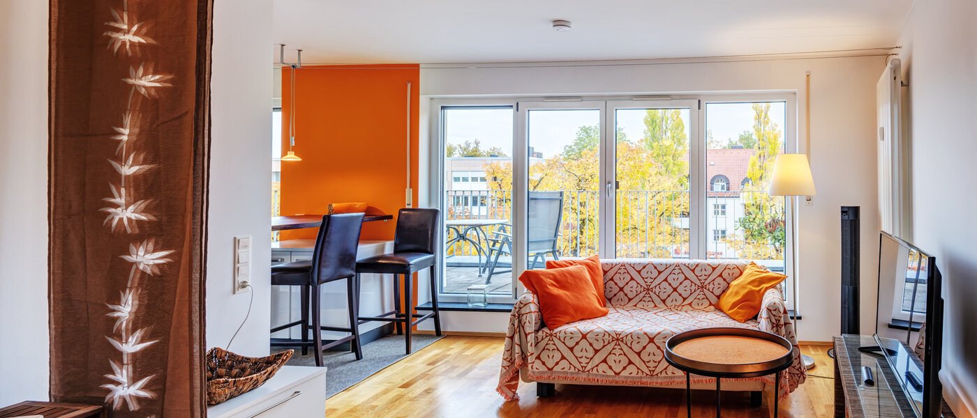 квартира München Hadern 01 жилое пространство 13587