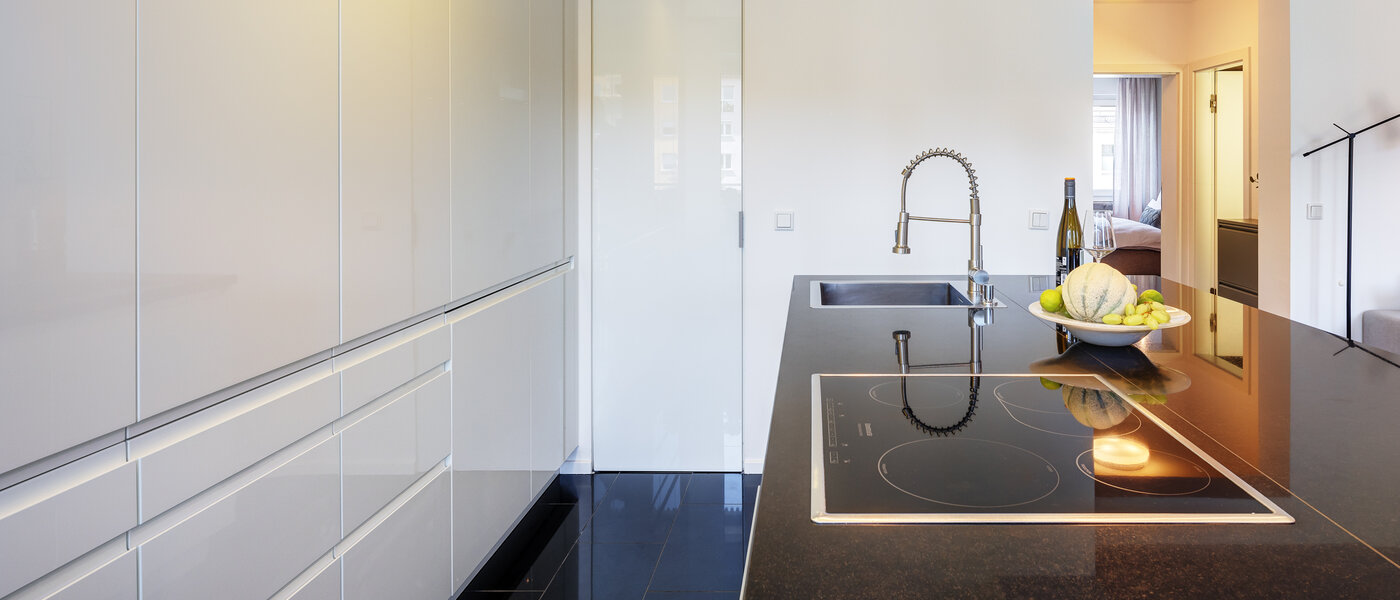 квартира München Bogenhausen 03 кухня 13604