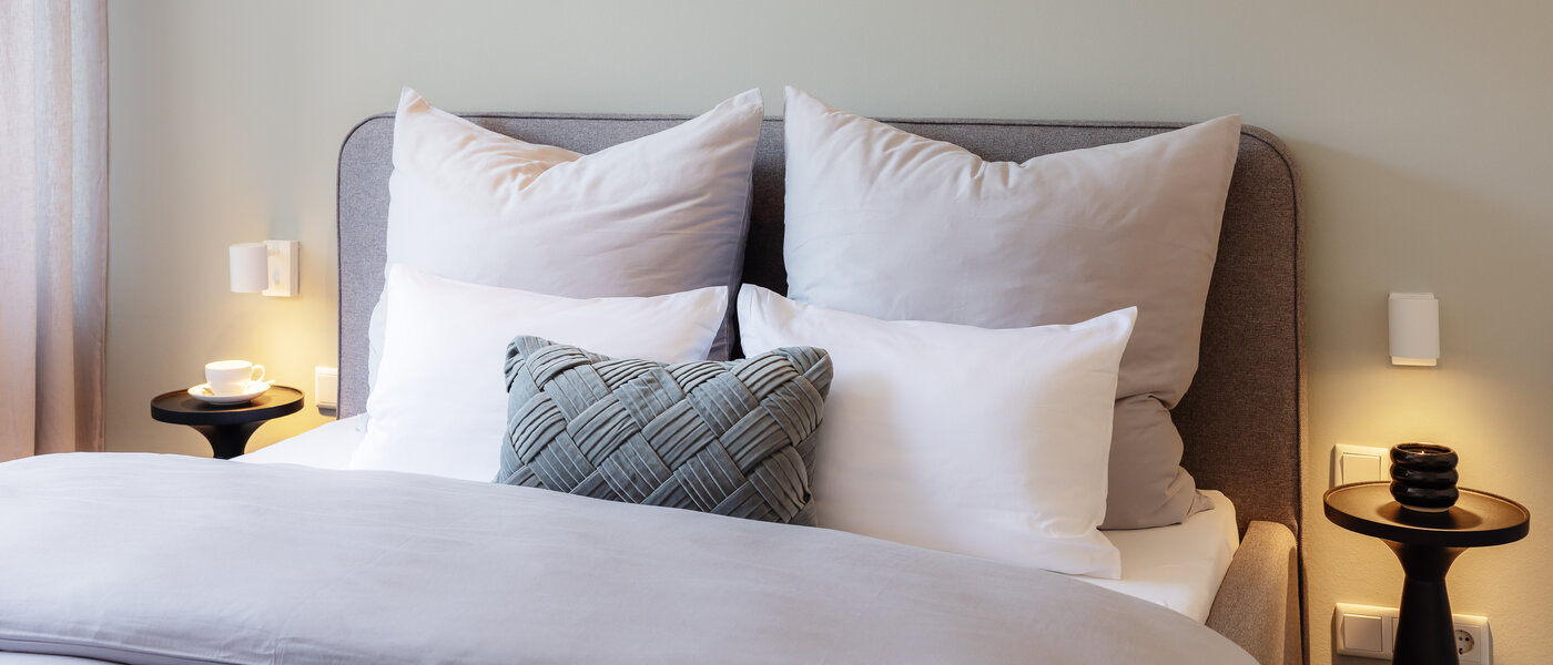 квартира München Bogenhausen 02 спальная комната 13604