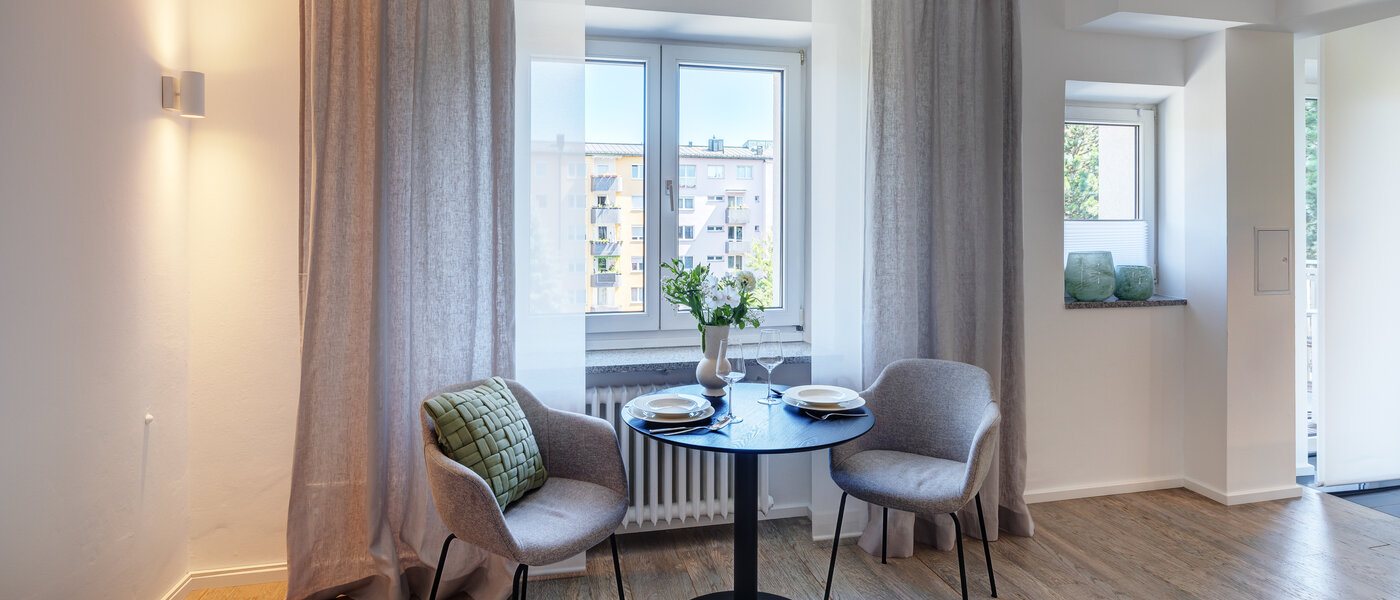 квартира München Bogenhausen 02 жилое пространство 13604