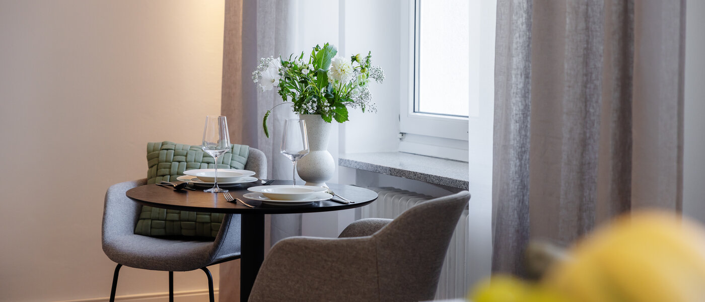 квартира München Bogenhausen 03 жилое пространство 13604