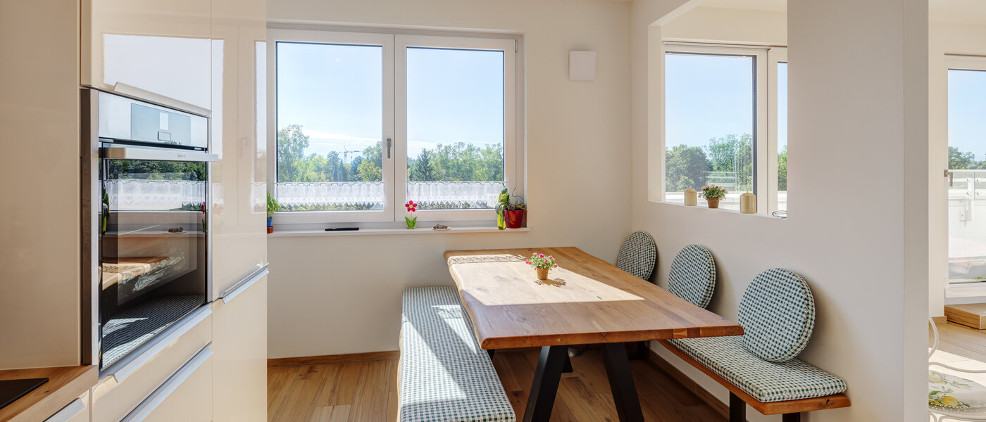 квартира München Neuperlach 04 кухня 13623