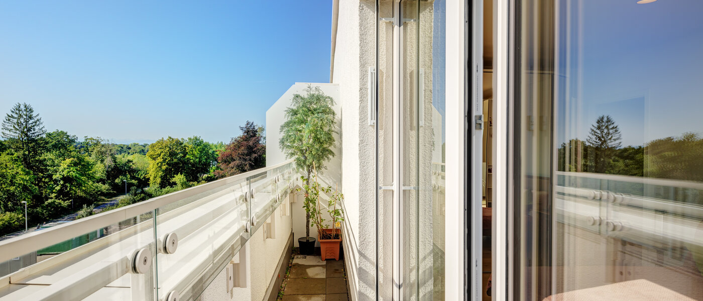 квартира München Neuperlach 02 терраса с крышей 13623