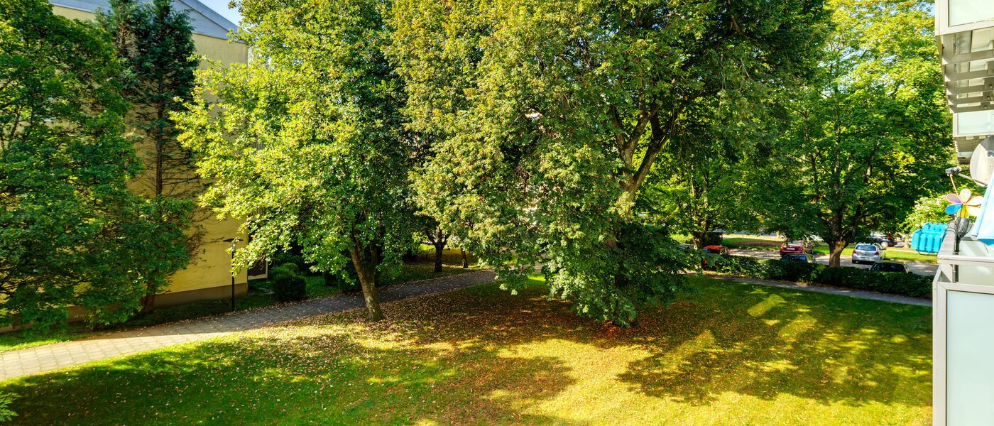 квартира München Forstenried 02 вид из окна 13628