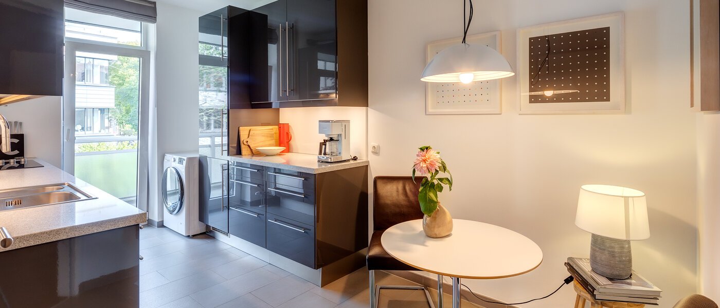 квартира München Altbogenhausen 02 кухня 13633