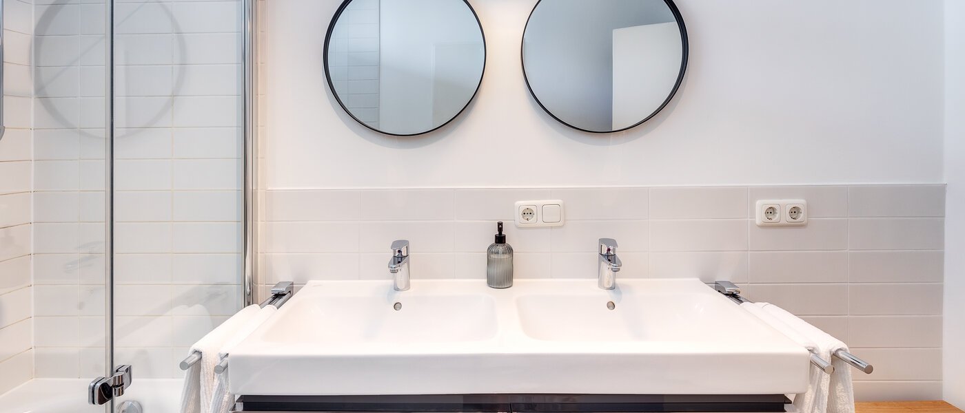 квартира München Altbogenhausen 02 ванная комната 13633