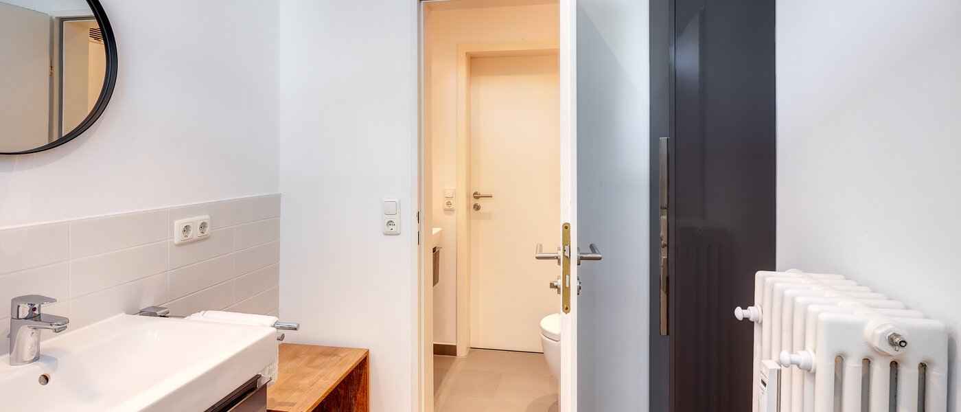 квартира München Altbogenhausen 03 ванная комната 13633