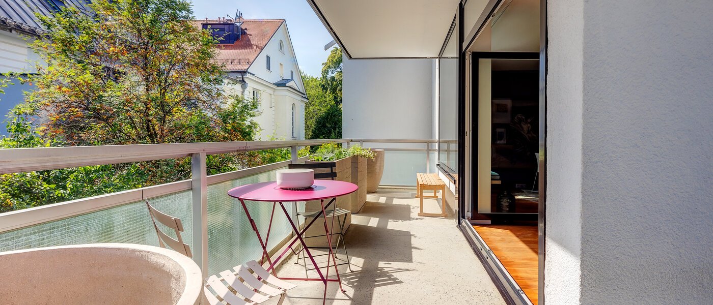 квартира München Altbogenhausen 01 балкон 13633