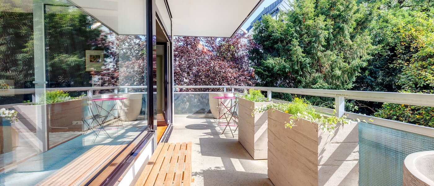 квартира München Altbogenhausen 02 балкон 13633