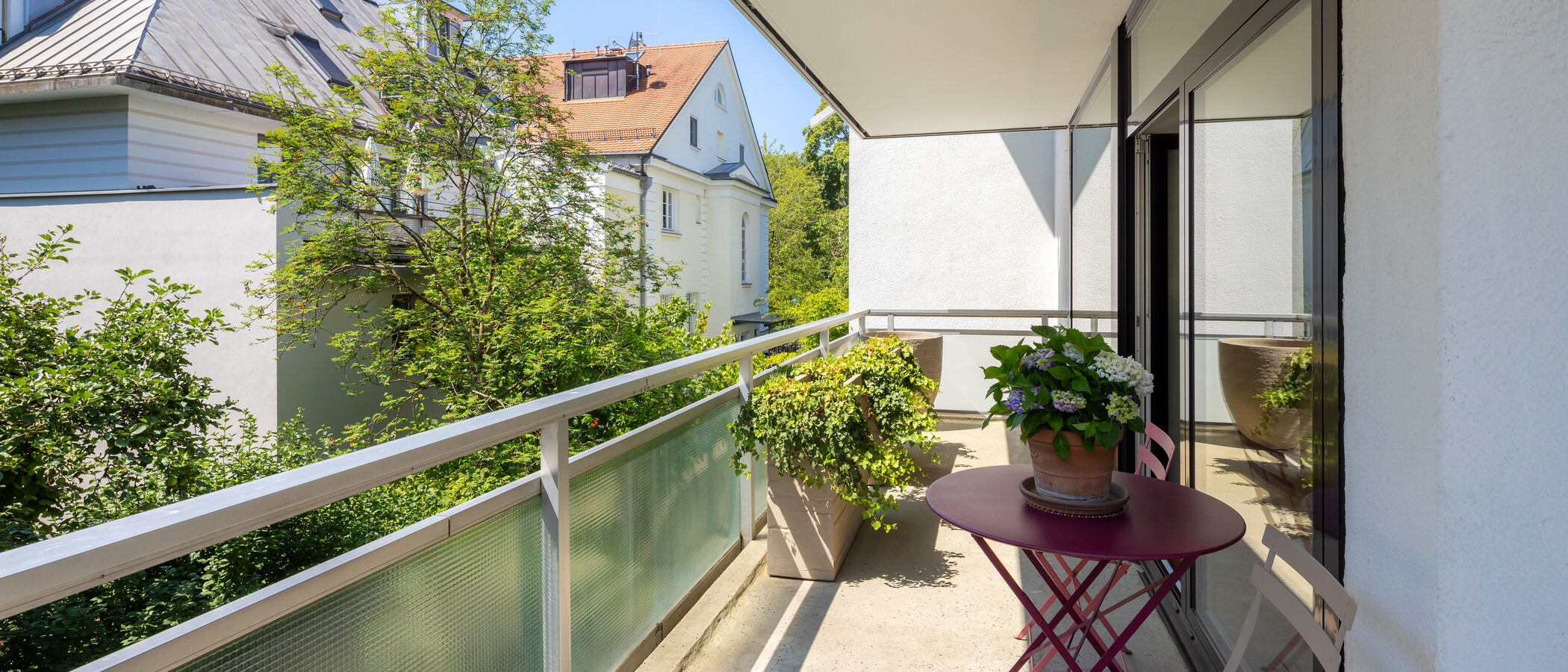 квартира München Altbogenhausen 02 балкон 13633