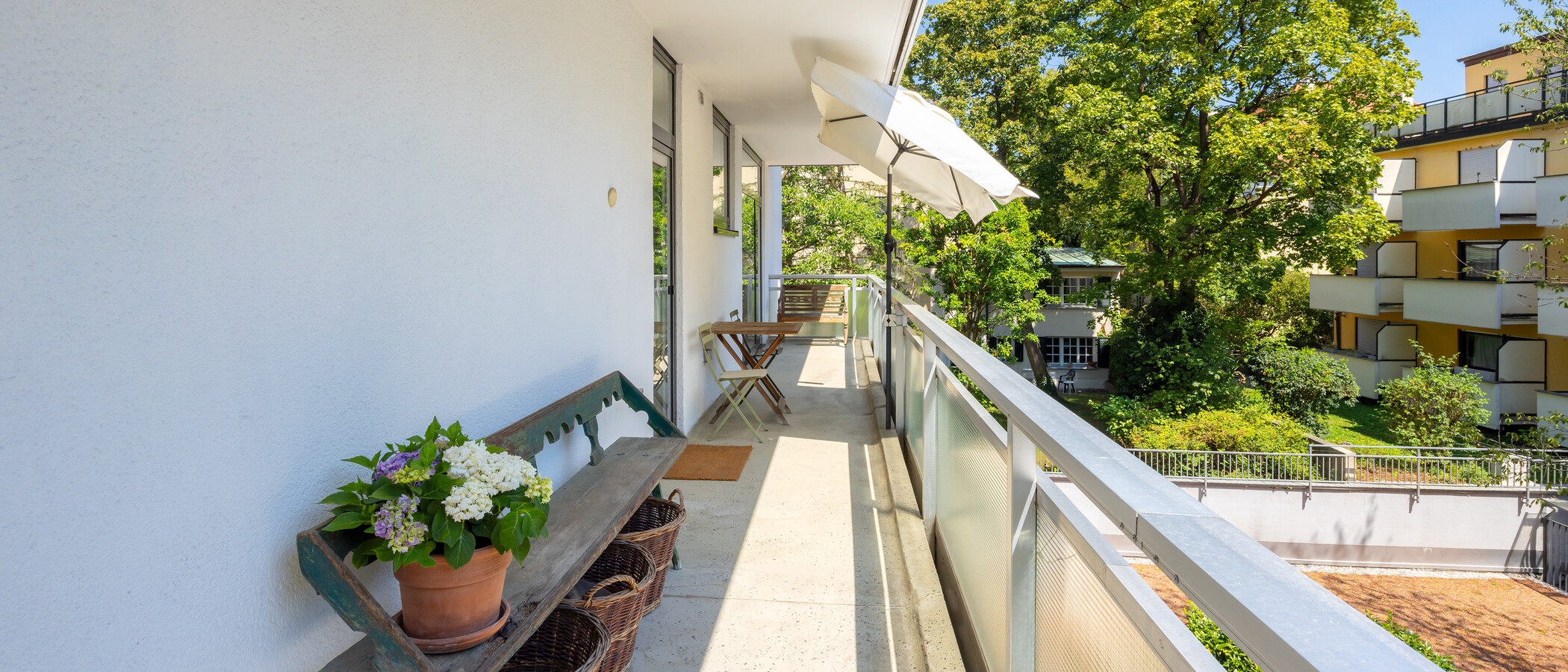 квартира München Altbogenhausen 03 балкон 13633