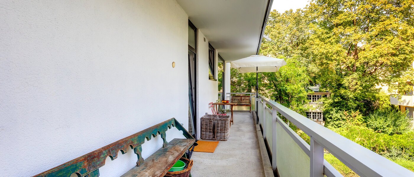 квартира München Altbogenhausen 04 балкон 13633