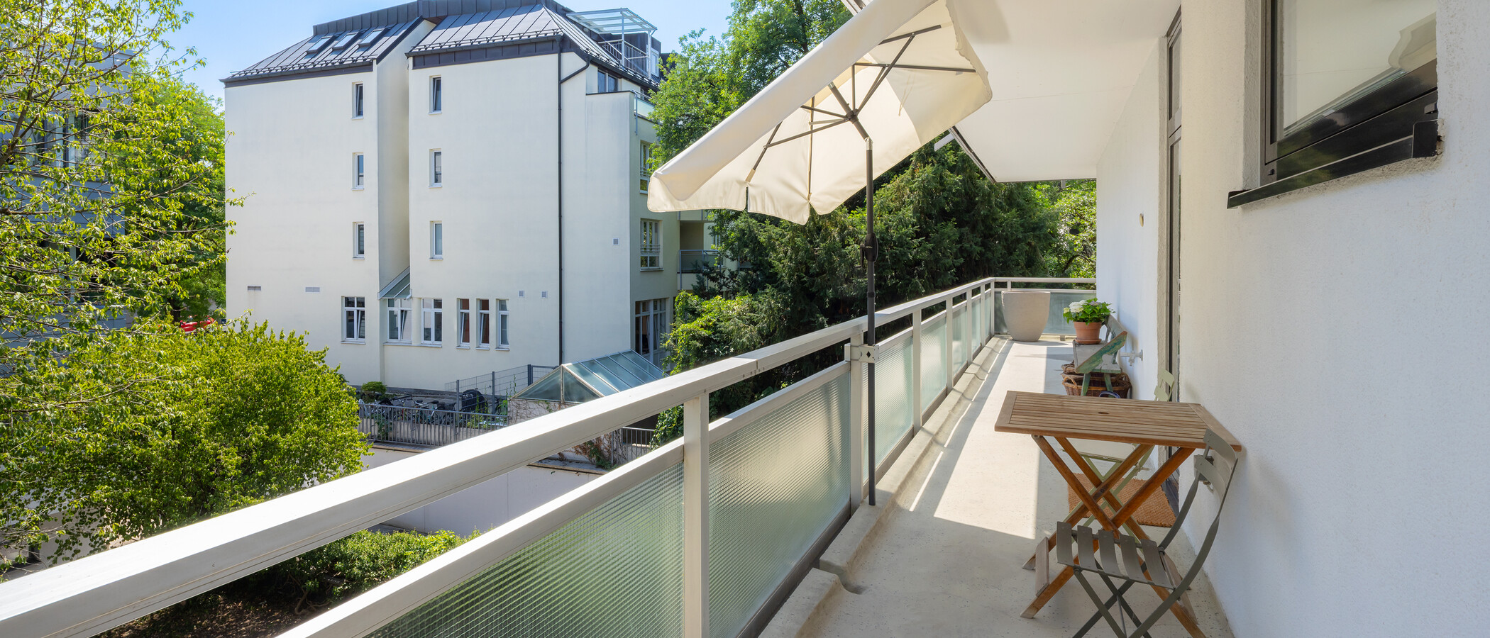 квартира München Altbogenhausen 04 балкон 13633