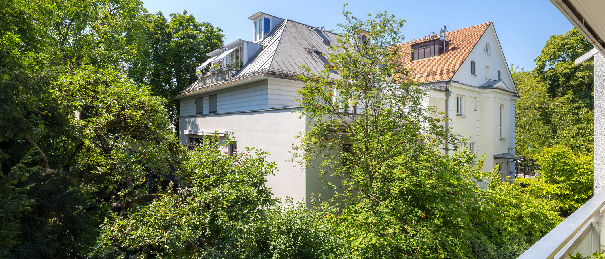 квартира München Altbogenhausen 01 вид из окна 13633