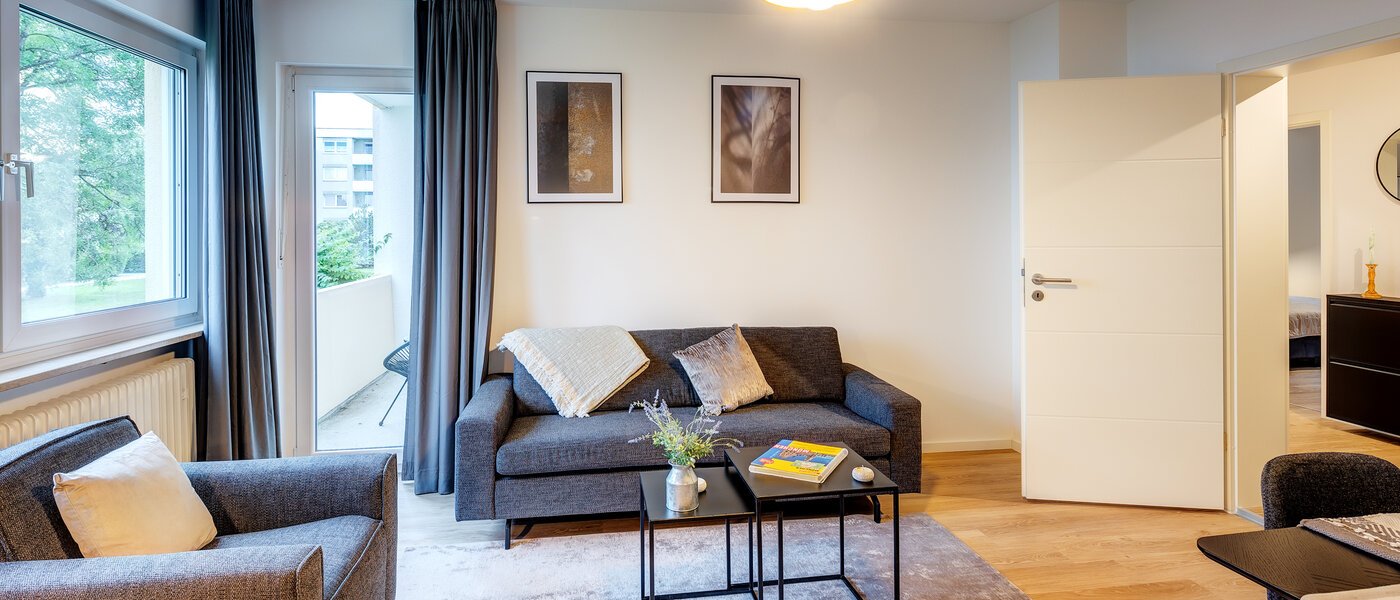 квартира München Fasanerie 02 жилое пространство 13634