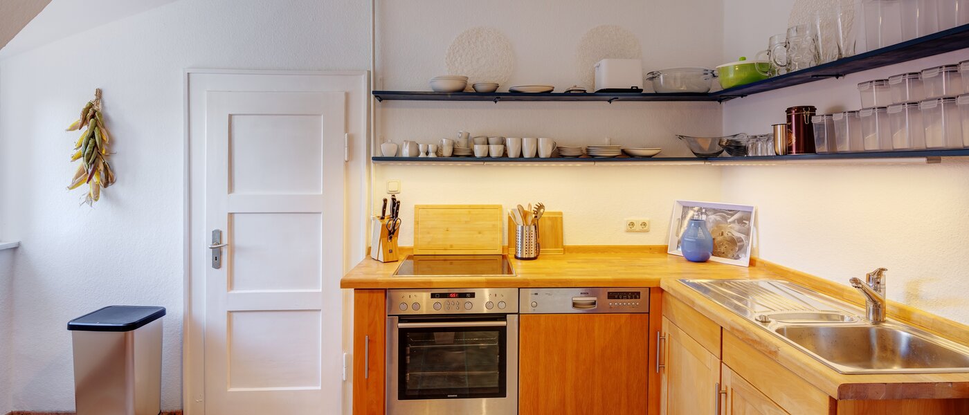 мансардная квартира München Nymphenburg 01 кухня 13654