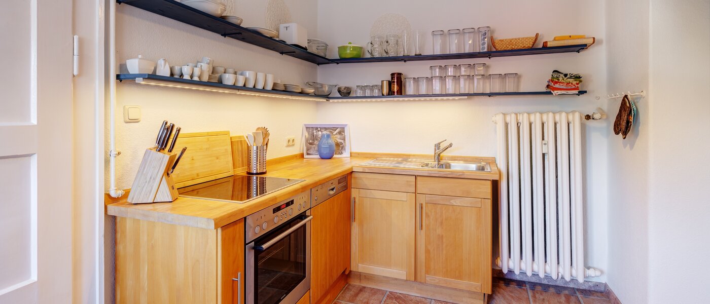 мансардная квартира München Nymphenburg 02 кухня 13654