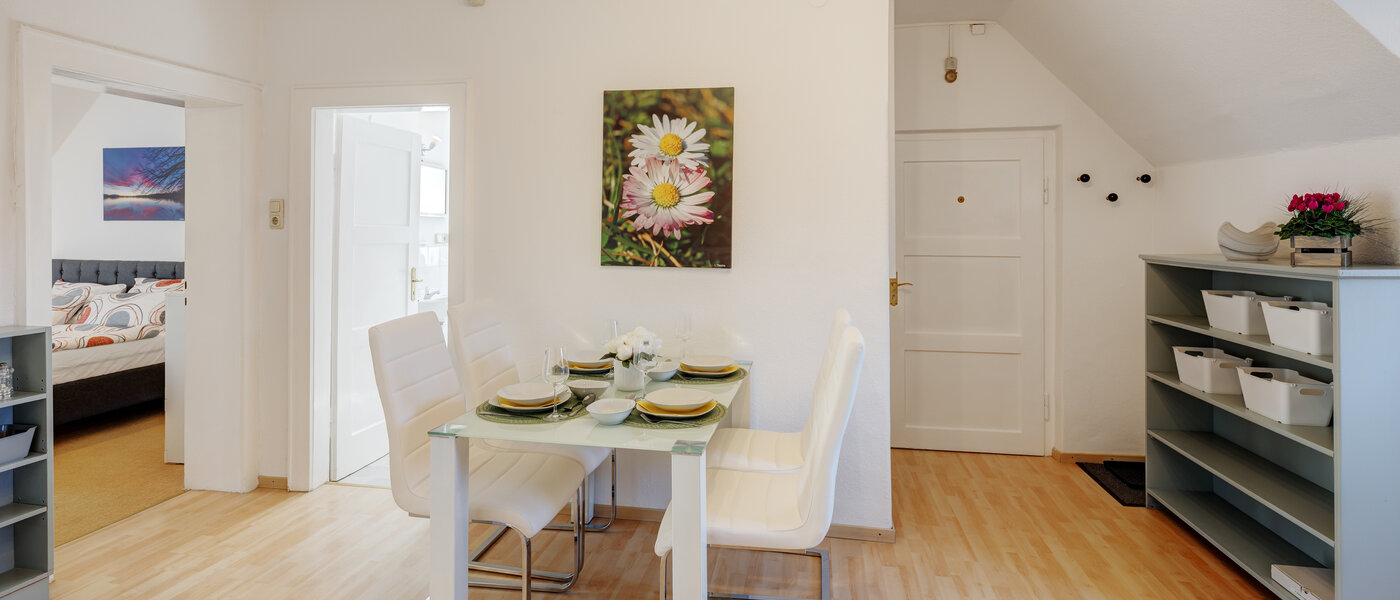 мансардная квартира München Nymphenburg 01 коридор 13654