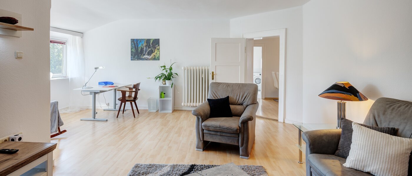 мансардная квартира München Nymphenburg 03 жилое пространство 13654