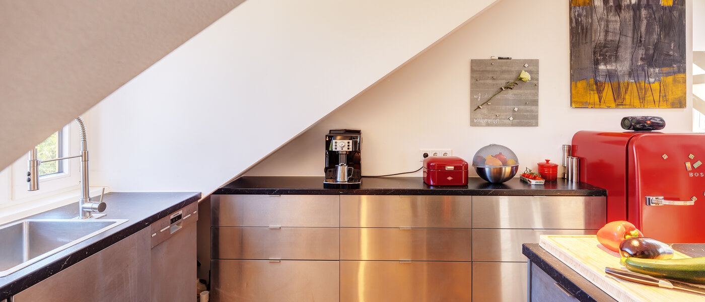 мансардная квартира München Ramersdorf 05 кухня 13657