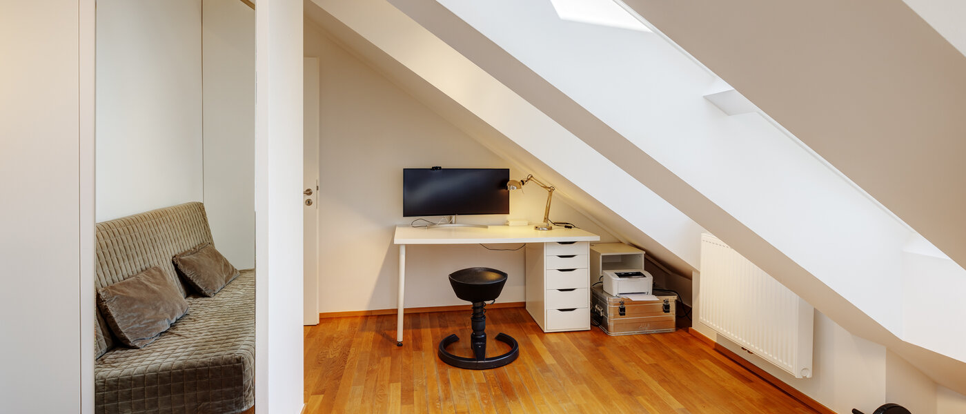 мансардная квартира München Ramersdorf 03 2-я спальная комната 13657