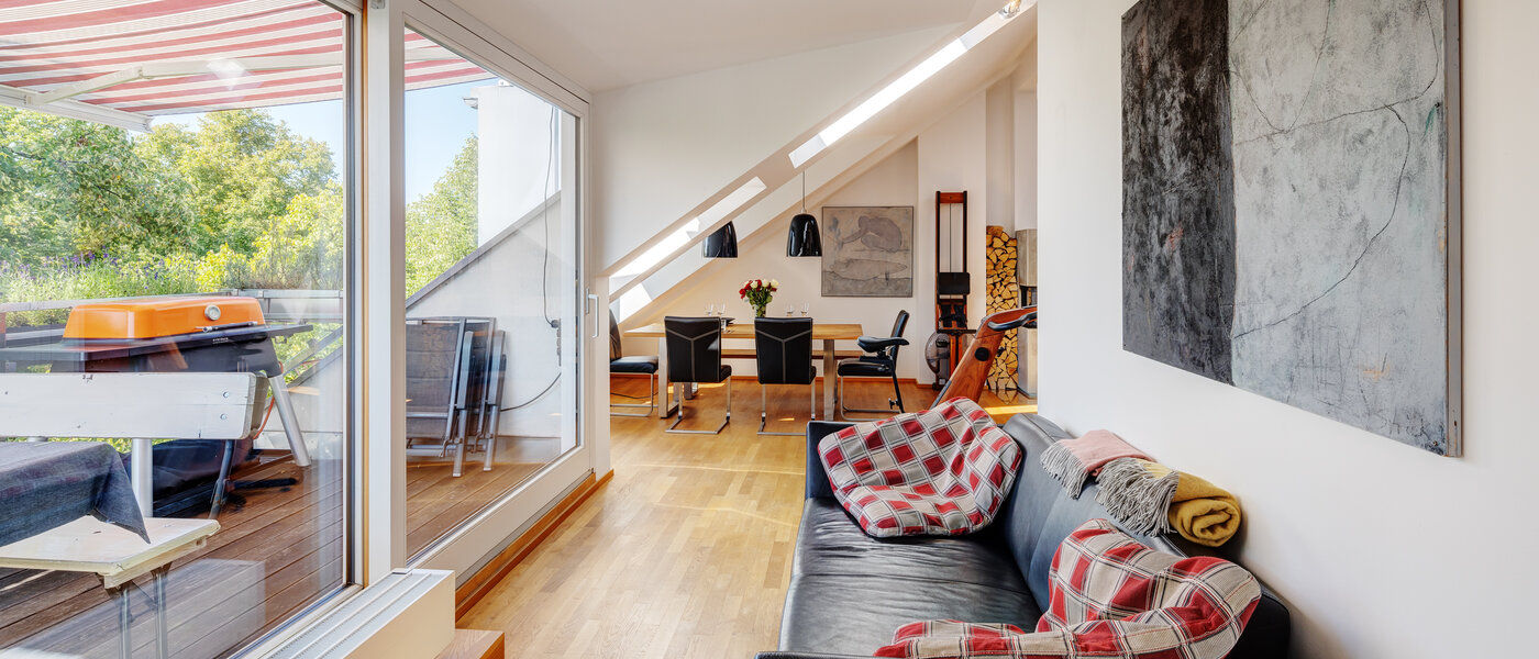 мансардная квартира München Ramersdorf 04 жилое пространство 13657