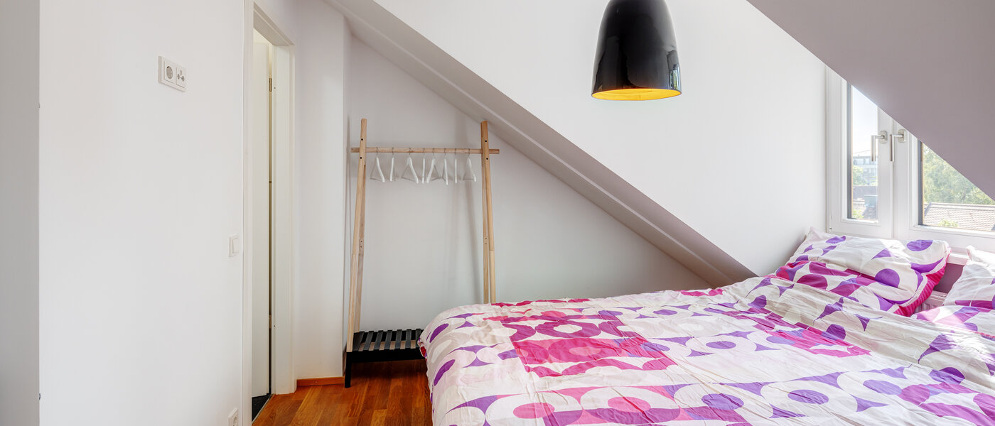 мансардная квартира München Ramersdorf 02 1-я спальная комната 13657