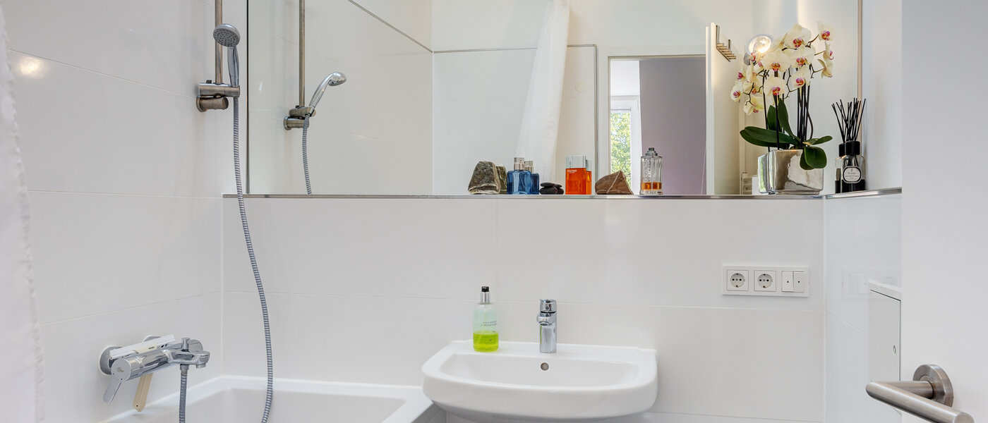 мансардная квартира München Ramersdorf 02 1-я ванная комната 13657