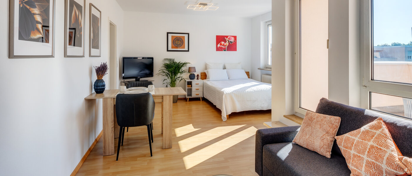 мансардная квартира München Neuperlach 01 жилое пространство 13658