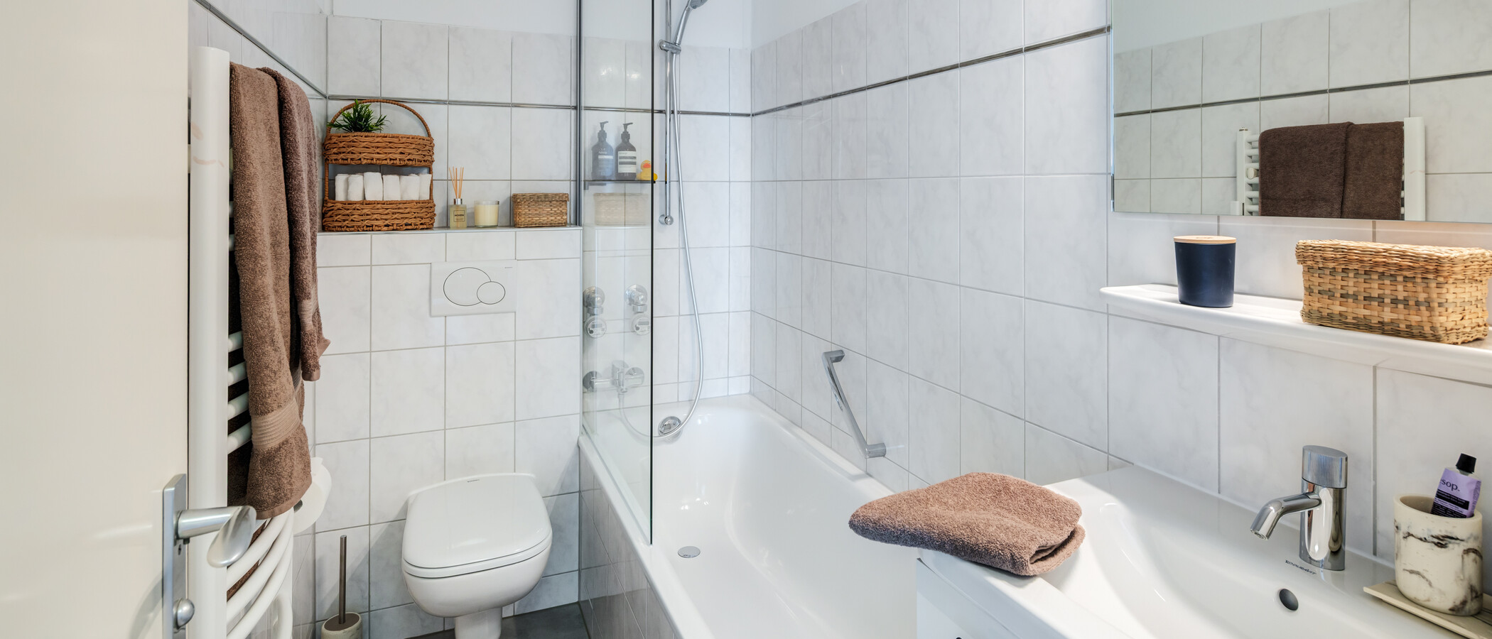 квартира München Parkstadt Solln 01 ванная комната 13660