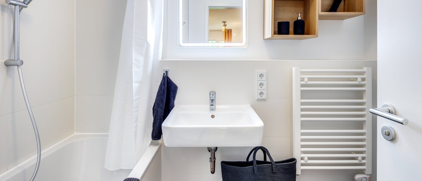 квартира München Obergiesing 01 ванная комната 13663