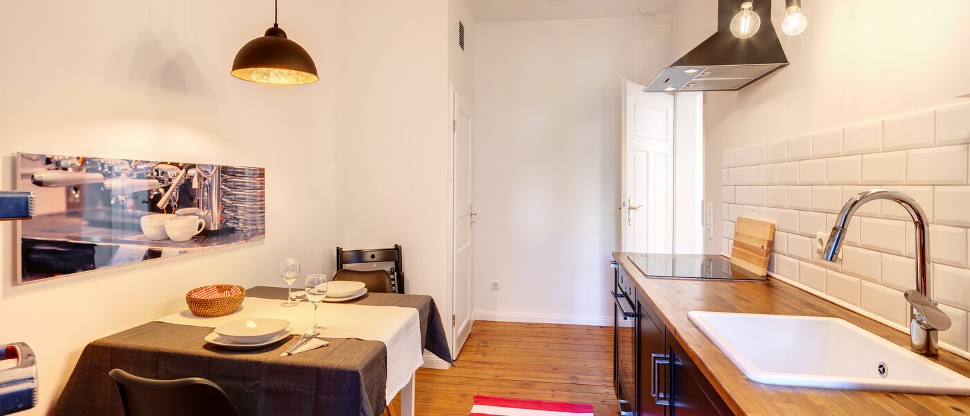 квартира München Glockenbachviertel 03 кухня 13665