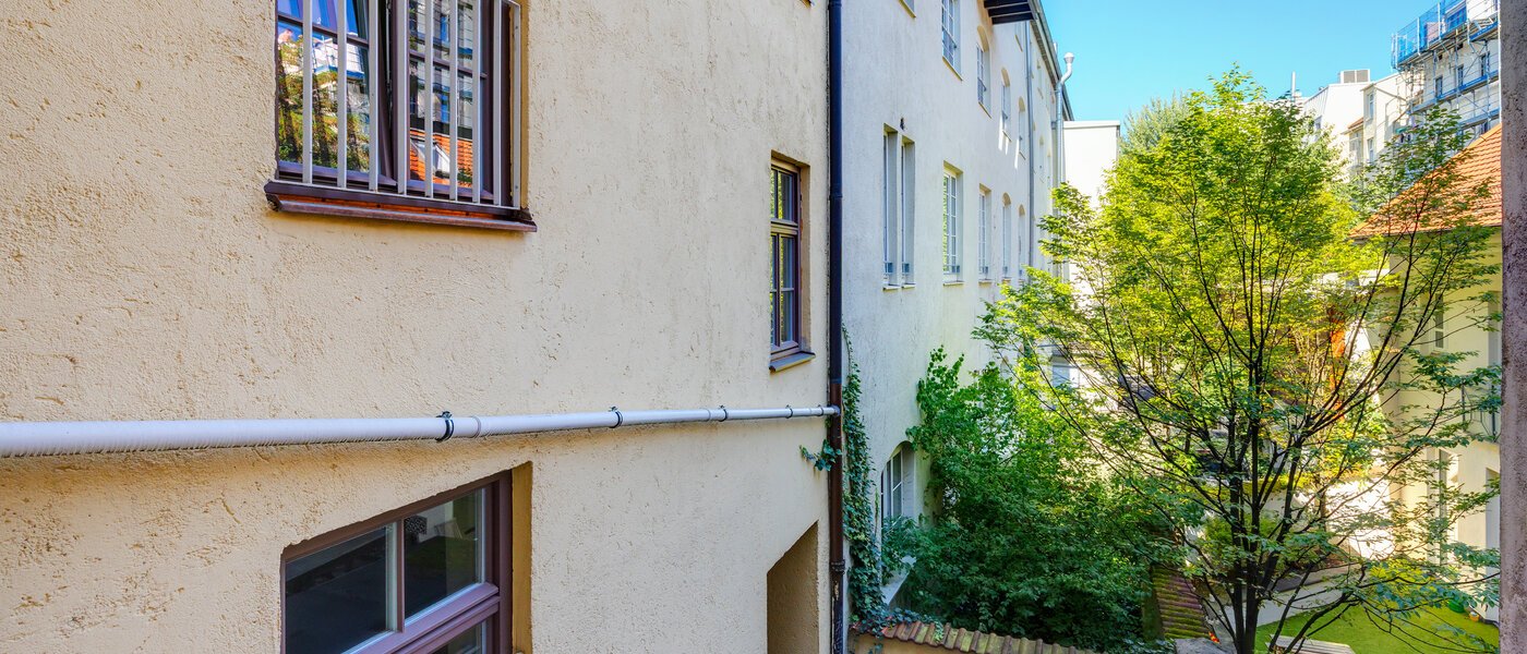 квартира München Glockenbachviertel 03 вид из окна 13665