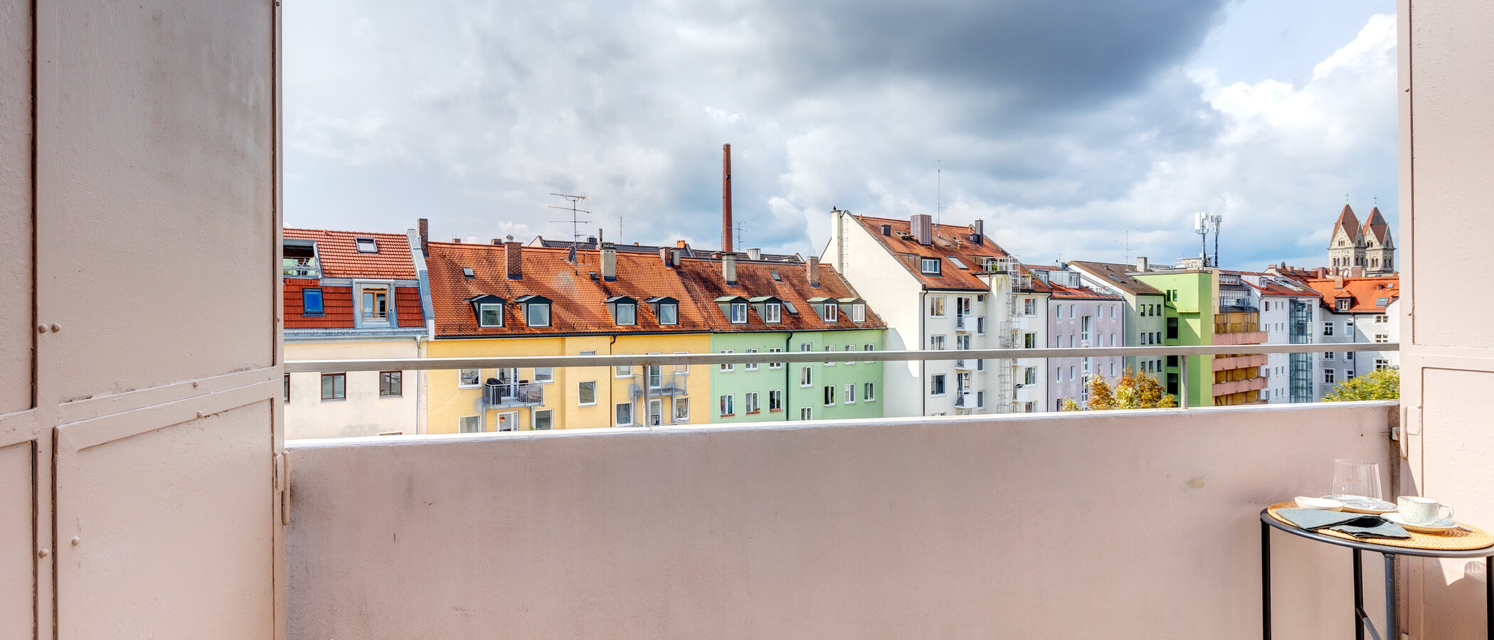 квартира München Maxvorstadt 02 балкон 13666