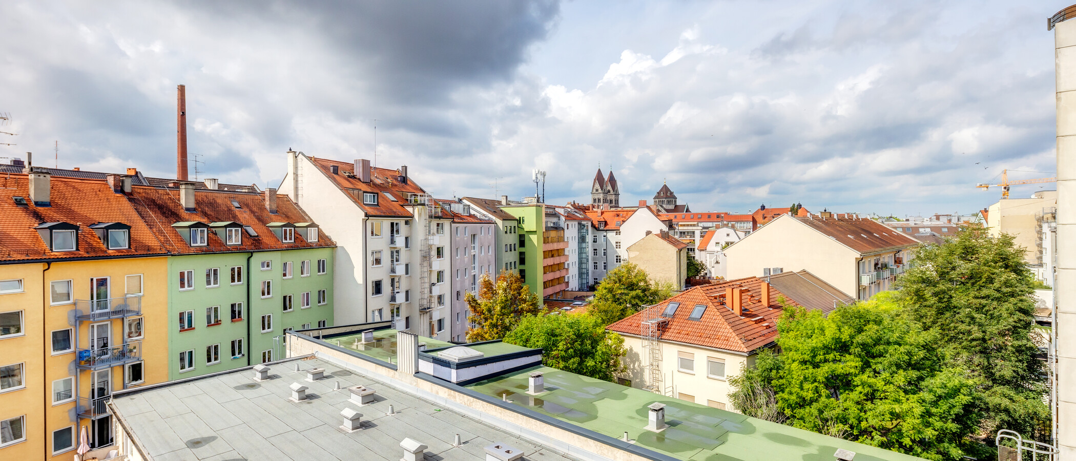 квартира München Maxvorstadt 01 вид из окна 13666