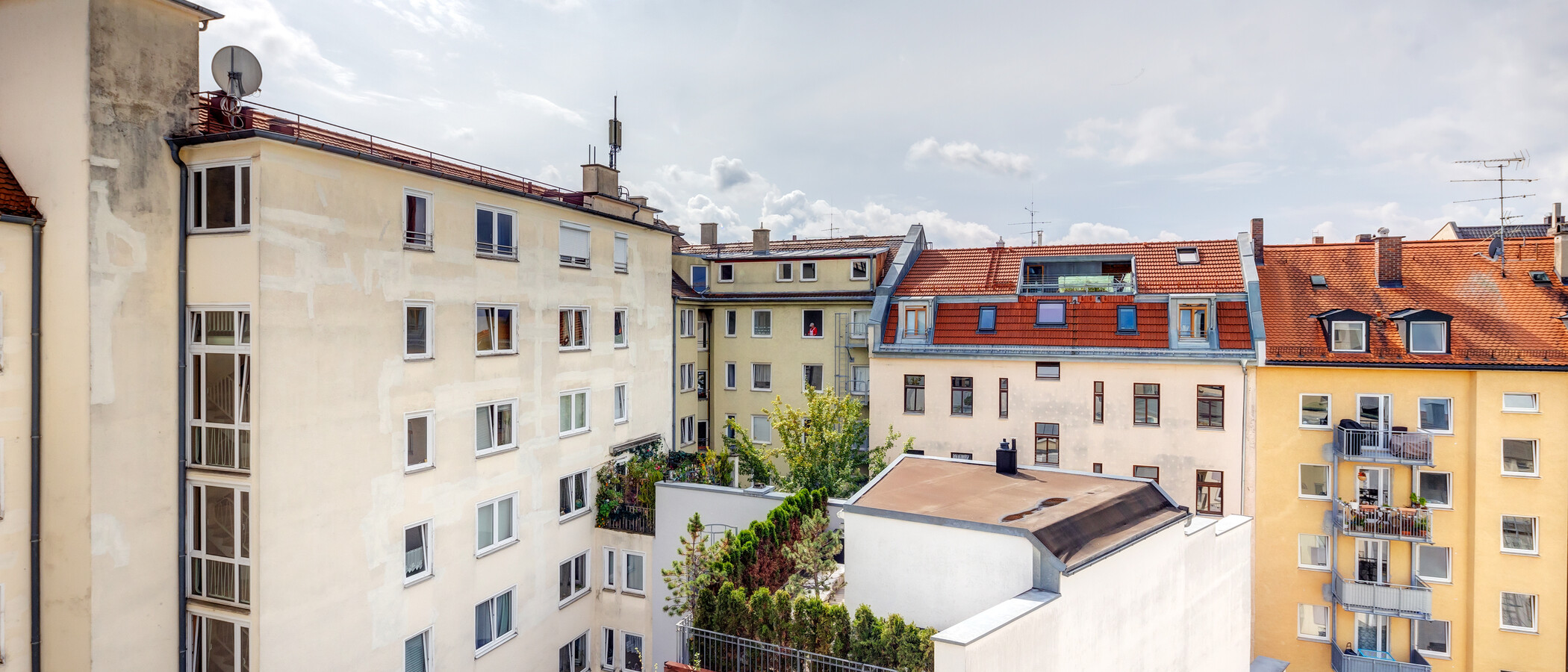 квартира München Maxvorstadt 02 вид из окна 13666