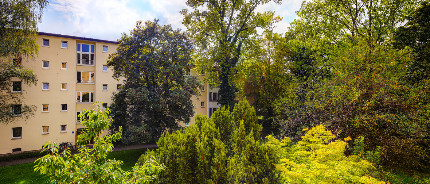 квартира München Parkstadt Bogenhausen 02 вид из окна 13668