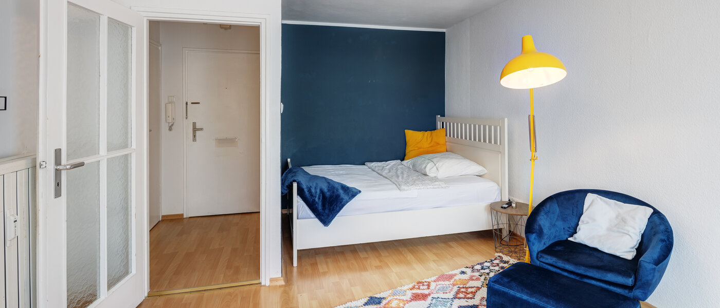 квартира München Parkstadt Bogenhausen 04 жилое пространство 13668