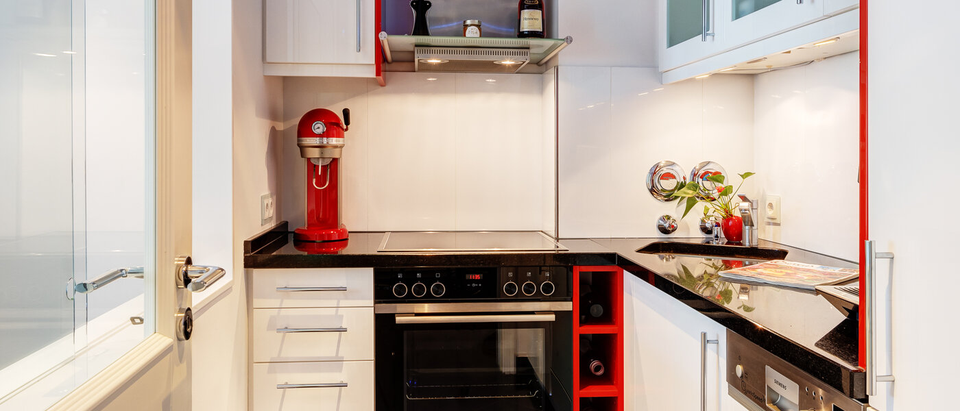 мансардная квартира München Solln 01 кухня 13669