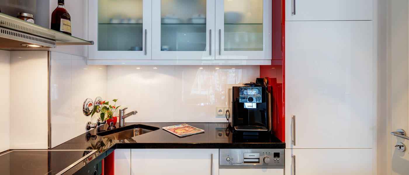 мансардная квартира München Solln 03 кухня 13669