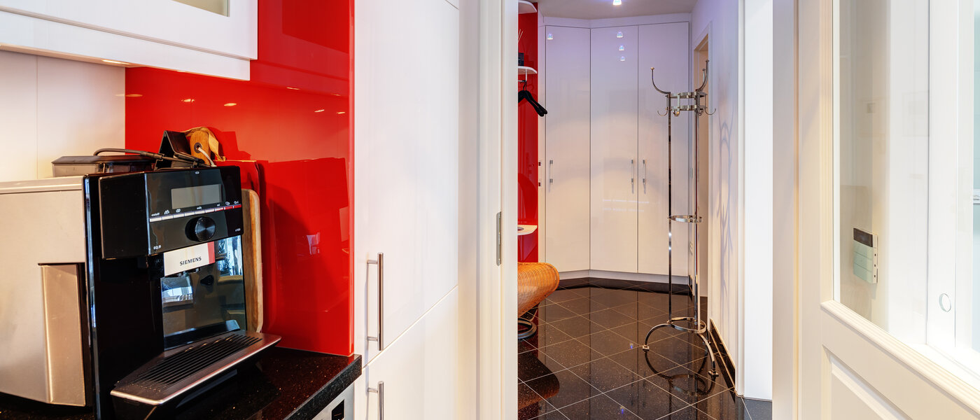 мансардная квартира München Solln 04 кухня 13669