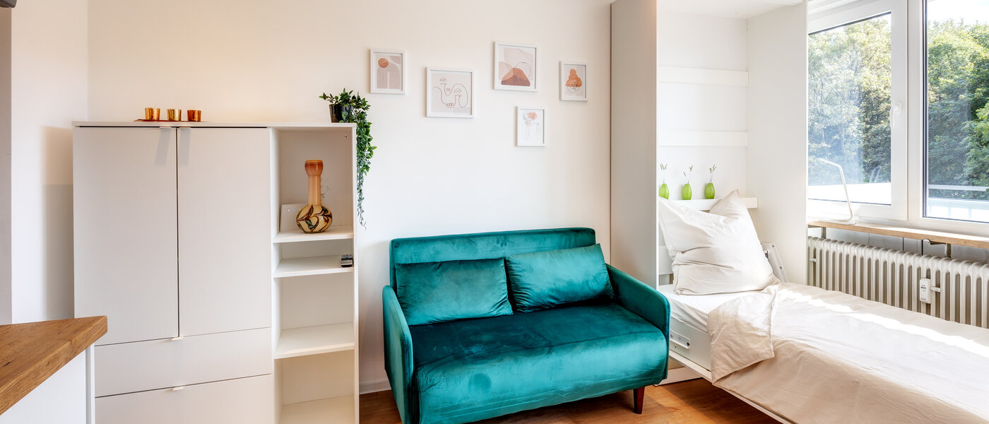 квартира München Am Hart 02 жилое пространство 13670