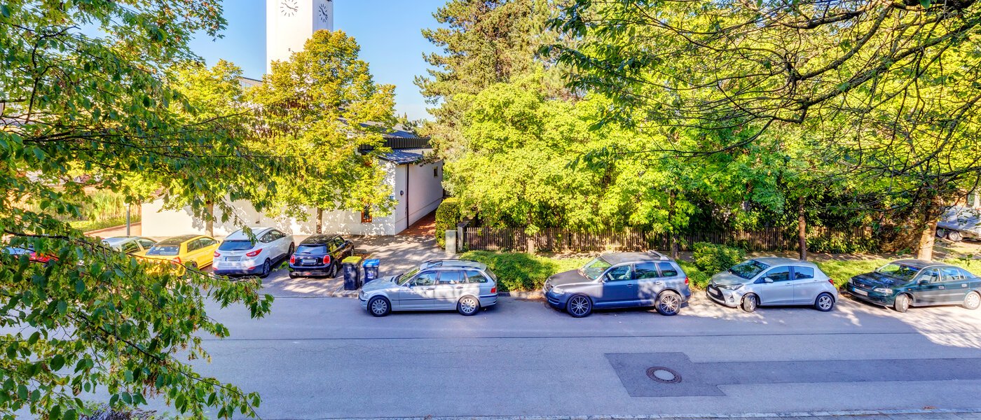 квартира Unterschleißheim 01 вид из окна 13675