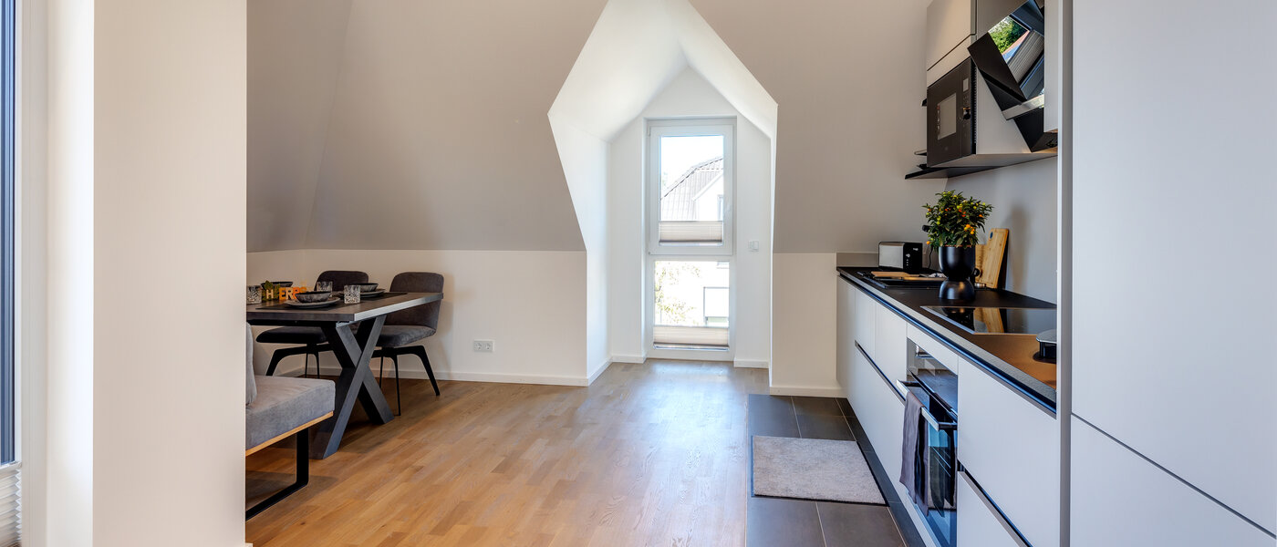 мансардная квартира Aschheim 02 кухня 13679