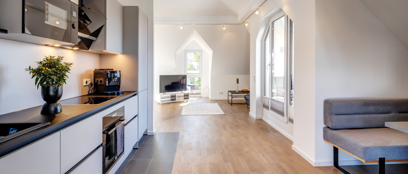 мансардная квартира Aschheim 04 кухня 13679