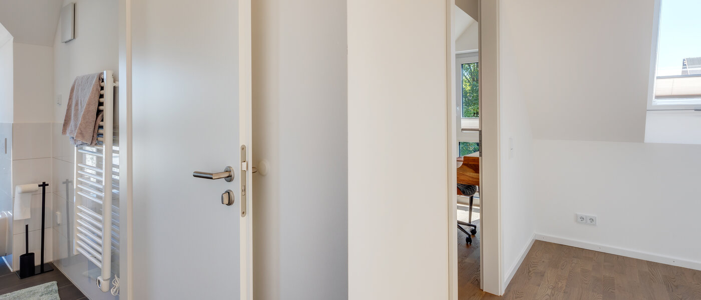 мансардная квартира Aschheim 06 коридор 13679