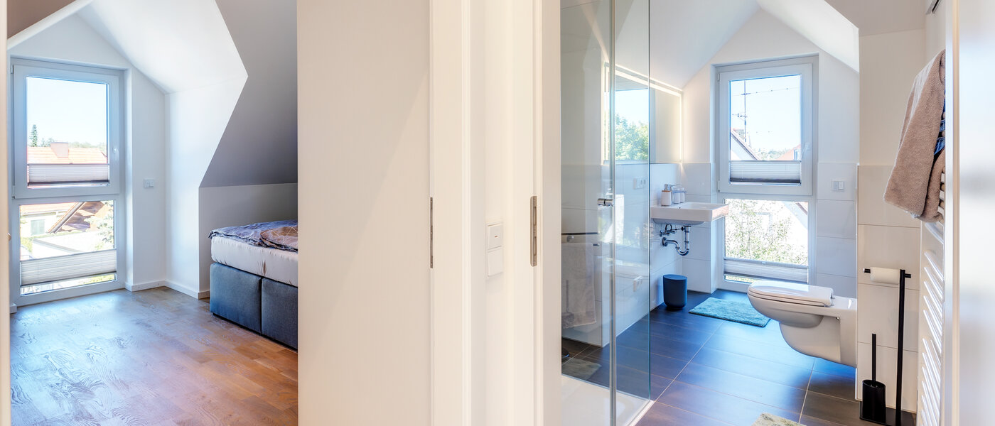 мансардная квартира Aschheim 07 коридор 13679