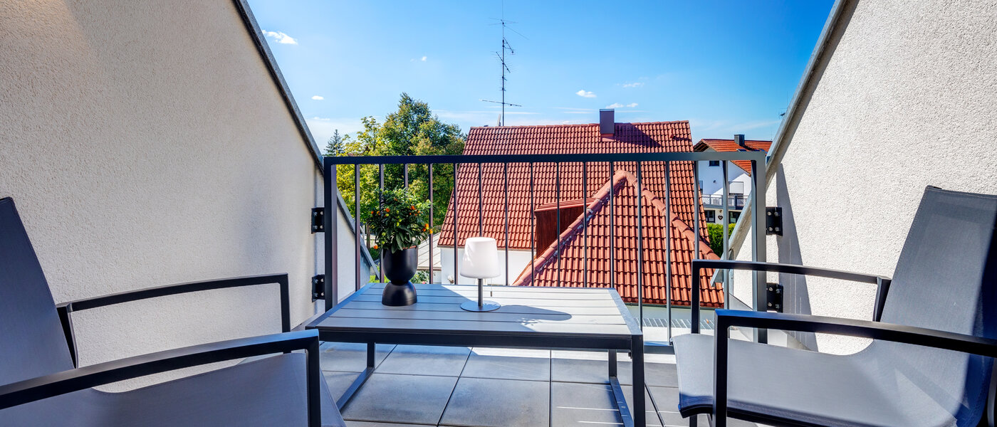 мансардная квартира Aschheim 02 балкон 13679