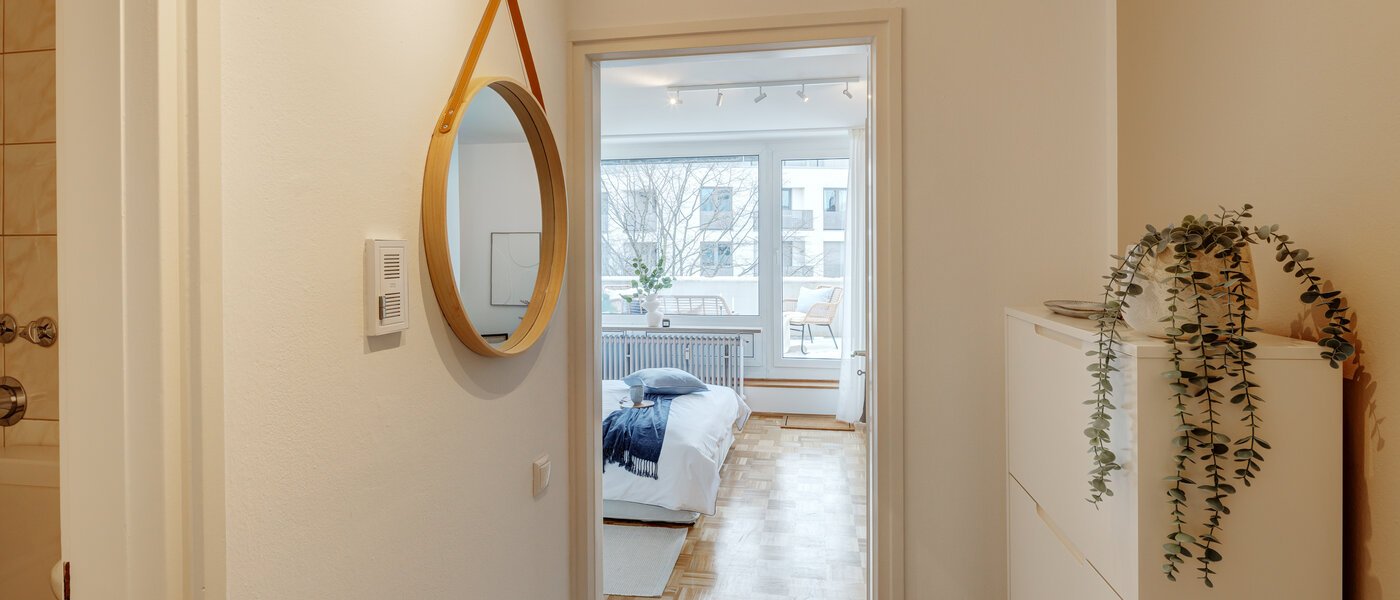 мансардная квартира München Pasing 03 коридор 13685